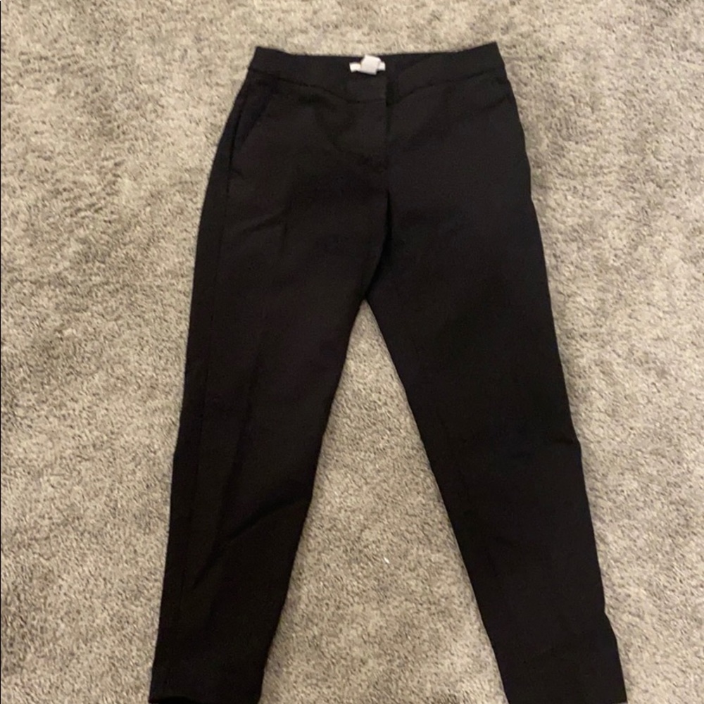 Highwaisted Cropped Skinny Trousers